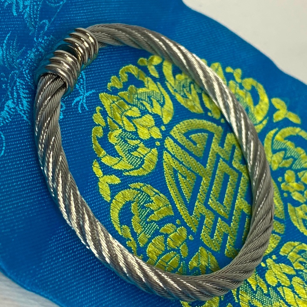 MEMORY STAINLESS STILL VERY POLISH BRACELET